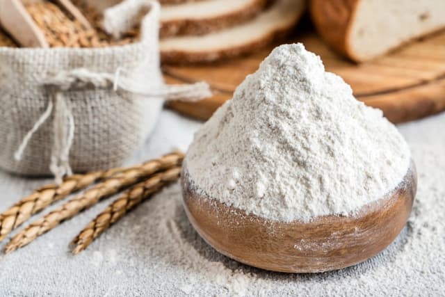 Top-grade bulk flour · Bevrili