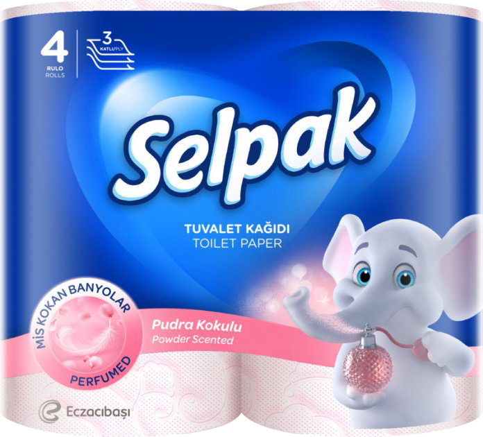 Toilet Paper 3-ply · Selpak