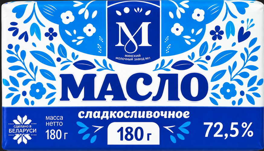Butter "Raduga Vkusa" 72.5%