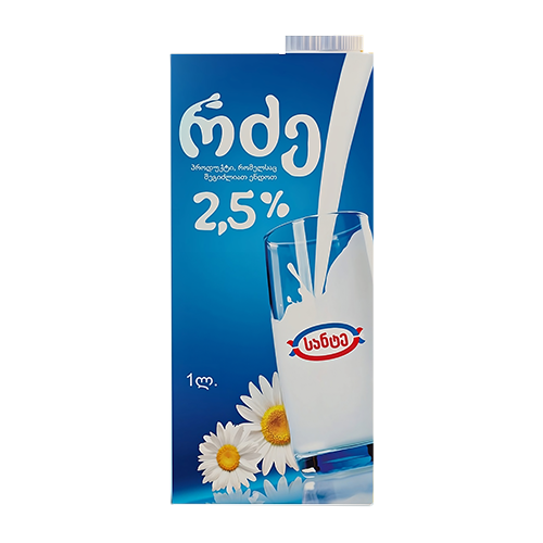 Milk (2.5%) · Sante