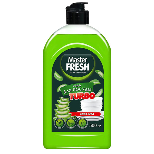 Master FRESH TURBO Dishwashing Gel with Aloe Vera Scent