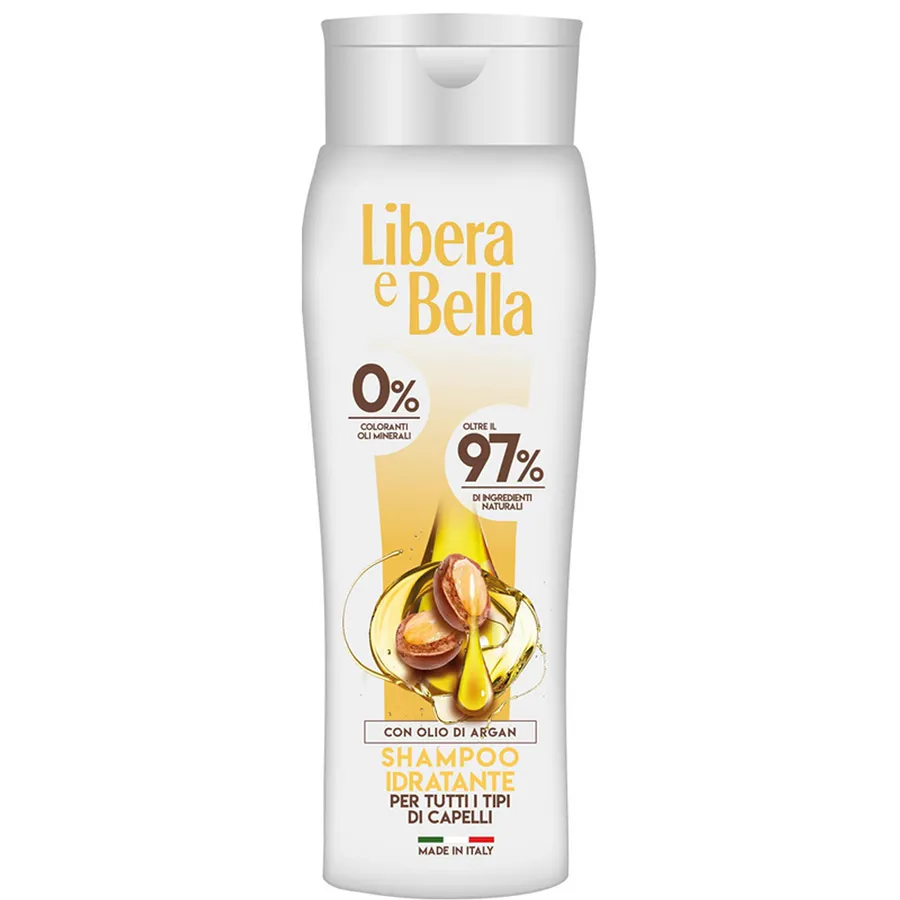 Libera e Bella Moisturizing Argan Shampoo for All Hair Types