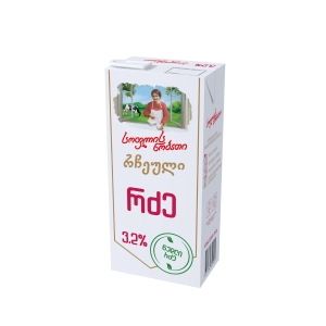 Milk selected "soflis nobati" ultrapasteurized 3.2%