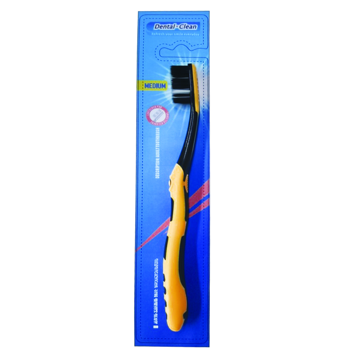 Toothbrush "Dental Clean" Medium 4 color