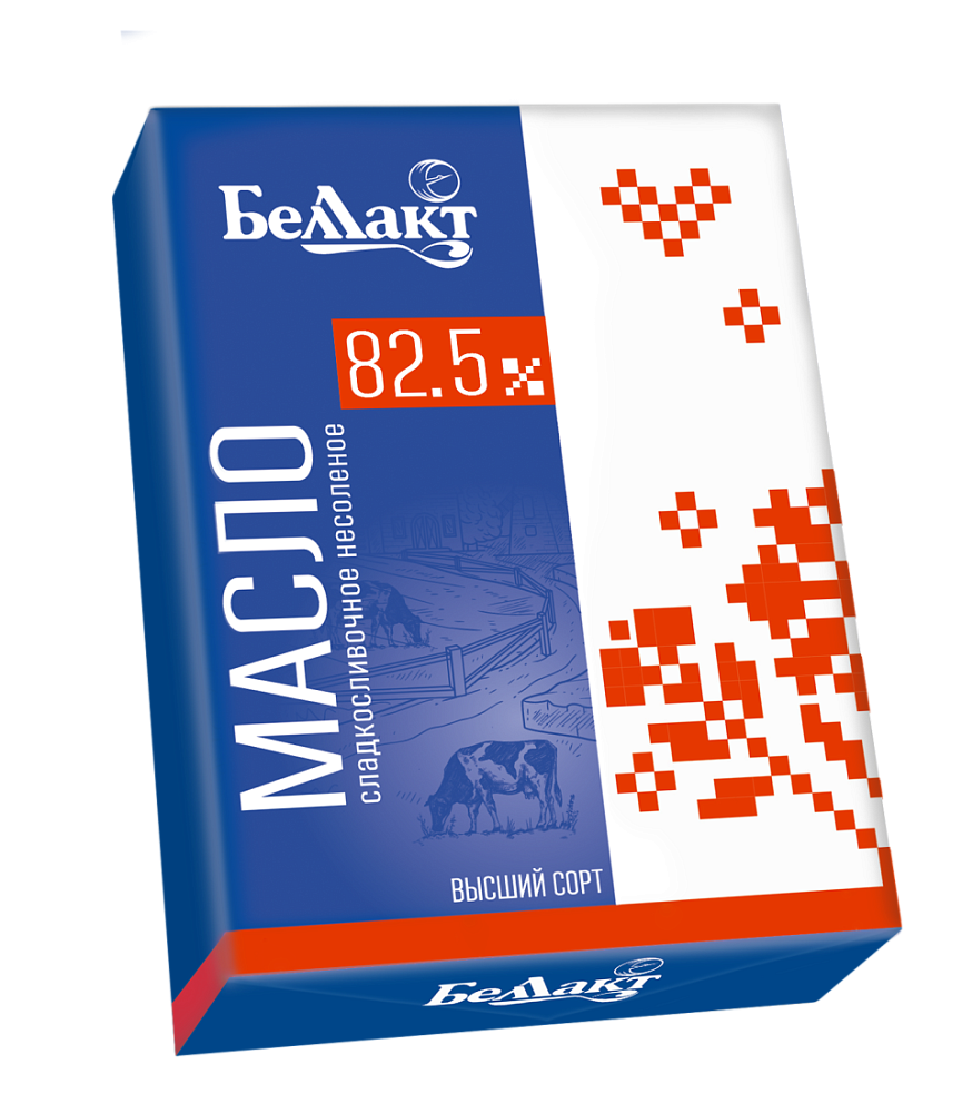 butter "Belakt" 82.5%