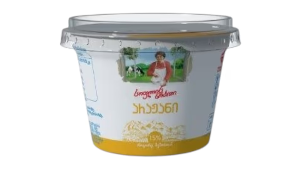 Sour cream "Soplis Nobati" 15% · Soflis Nobati