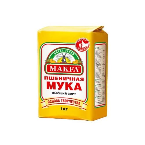 Premium Quality Wheat Flour · Makfa