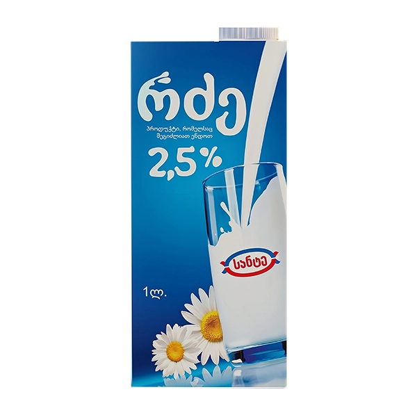 Milk (2.5%) · Sante