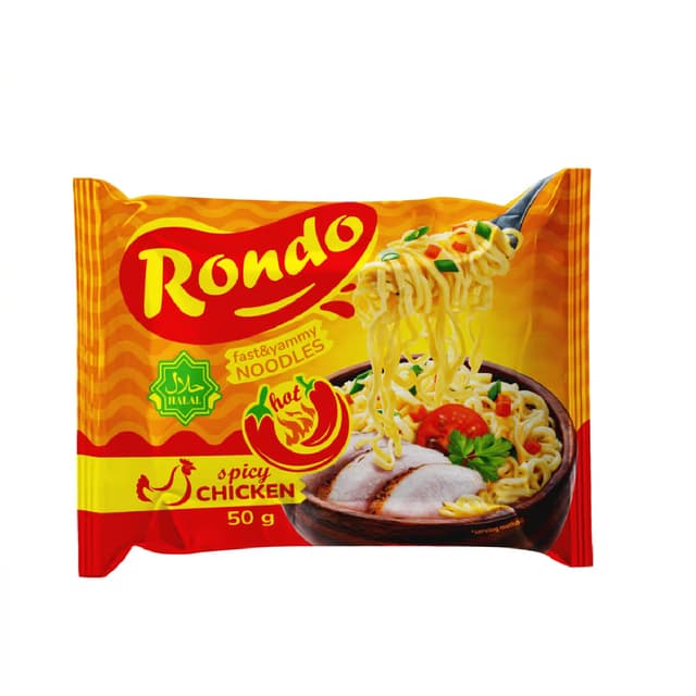 Instant Noodles Spicy Chicken Flavor · Rondo