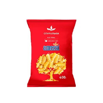 Spiral pasta (Fusilli) - Ameria
