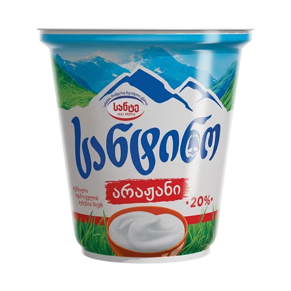 Sour Cream 20% · Santino