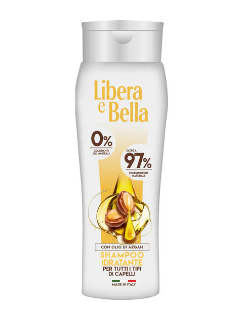 Libera e Bella moisturizing argan shampoo for all hair types