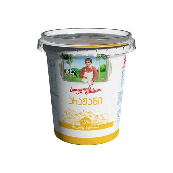 Sour cream 15% · Soplis Nobati